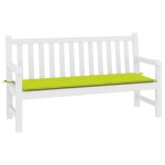 vidaXL Pernă de bancă de grădină, verde, 200x50x4 cm, textil oxford vidaXL Pernă de bancă de grădină, verde, 200x50x4 cm, textil oxford