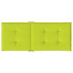 vidaXL Perne scaun cu spătar înalt, 4 buc., verde, 120x50x3 cm, textil vidaXL Perne scaun cu spătar înalt, 4 buc., verde, 120x50x3 cm, textil