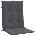 vidaXL Perne scaun cu spătar mic, 6 buc., antracit, textil oxford