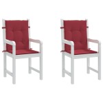 vidaXL Perne cu spătar mic, 2 buc. roșu vin 100x50x3 cm textil oxford vidaXL Perne cu spătar mic, 2 buc. roșu vin 100x50x3 cm textil oxford