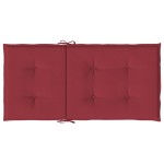 vidaXL Perne cu spătar mic, 2 buc. roșu vin 100x50x3 cm textil oxford vidaXL Perne cu spătar mic, 2 buc. roșu vin 100x50x3 cm textil oxford