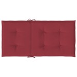 vidaXL Perne cu spătar mic, 6 buc. roșu vin 100x50x3 cm textil oxford vidaXL Perne cu spătar mic, 6 buc. roșu vin 100x50x3 cm textil oxford
