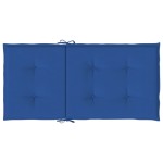 vidaXL Perne cu spătar mic, 4 buc. albastru 100x50x3 cm textil oxford vidaXL Perne cu spătar mic, 4 buc. albastru 100x50x3 cm textil oxford