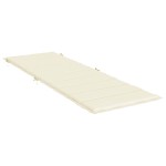vidaXL Pernă de șezlong, crem, 186x58x4 cm, textil oxford vidaXL Pernă de șezlong, crem, 186x58x4 cm, textil oxford