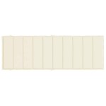 vidaXL Pernă de șezlong, crem, 186x58x4 cm, textil oxford vidaXL Pernă de șezlong, crem, 186x58x4 cm, textil oxford
