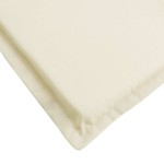 vidaXL Pernă de șezlong, crem, 186x58x4 cm, textil oxford vidaXL Pernă de șezlong, crem, 186x58x4 cm, textil oxford