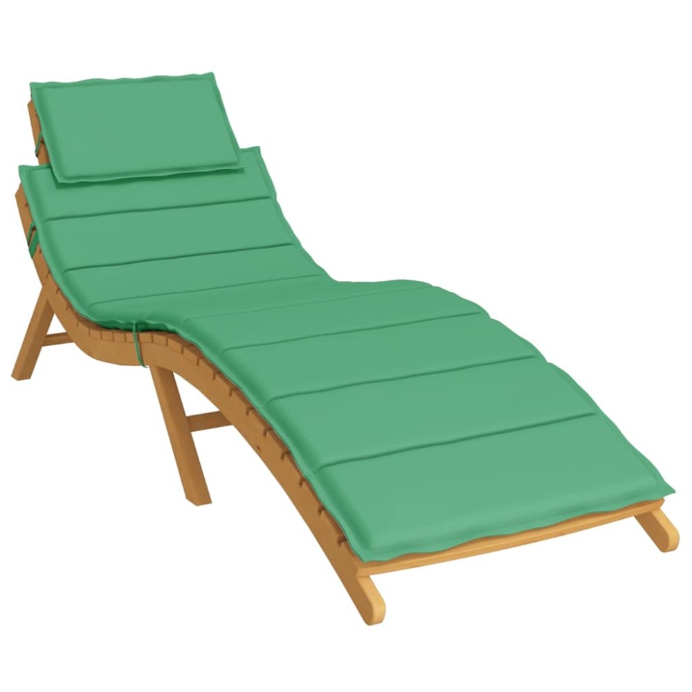 vidaXL Pernă de șezlong, verde, 186x58x4 cm, textil oxford