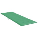 vidaXL Pernă de șezlong, verde, 186x58x4 cm, textil oxford vidaXL Pernă de șezlong, verde, 186x58x4 cm, textil oxford