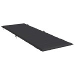 vidaXL Pernă de șezlong, negru, 186x58x4 cm, textil oxford vidaXL Pernă de șezlong, negru, 186x58x4 cm, textil oxford
