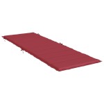 vidaXL Pernă de șezlong, roșu vin, 186x58x4 cm, textil oxford vidaXL Pernă de șezlong, roșu vin, 186x58x4 cm, textil oxford