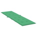 vidaXL Pernă de șezlong, verde, (75 + 105) x50x4 cm vidaXL Pernă de șezlong, verde, (75 + 105) x50x4 cm