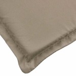vidaXL Pernă de șezlong, gri taupe, (75+105)x50x4 cm vidaXL Pernă de șezlong, gri taupe, (75+105)x50x4 cm