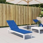 vidaXL Pernă de șezlong, albastru regal, (75+105) x 50 x 4 cm vidaXL Pernă de șezlong, albastru regal, (75+105) x 50 x 4 cm