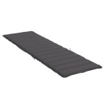 vidaXL Pernă de șezlong, antracit, 200x50x3 cm, textil oxford vidaXL Pernă de șezlong, antracit, 200x50x3 cm, textil oxford