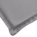 vidaXL Pernă de șezlong, gri, 200x50x3 cm, textil oxford vidaXL Pernă de șezlong, gri, 200x50x3 cm, textil oxford