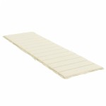 vidaXL Pernă de șezlong, crem, 200x50x3 cm, textil oxford vidaXL Pernă de șezlong, crem, 200x50x3 cm, textil oxford
