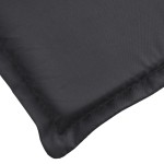 vidaXL Pernă de șezlong, negru, 200x50x3 cm, textil oxford vidaXL Pernă de șezlong, negru, 200x50x3 cm, textil oxford