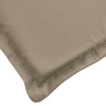 vidaXL Pernă de șezlong, gri taupe, 200x50x3 cm, textil oxford vidaXL Pernă de șezlong, gri taupe, 200x50x3 cm, textil oxford