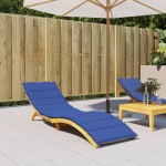 vidaXL Pernă de șezlong, albastru regal, 200x50x3 cm, textil oxford vidaXL Pernă de șezlong, albastru regal, 200x50x3 cm, textil oxford