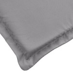 vidaXL Pernă de șezlong, gri, 200x60x3 cm, textil oxford vidaXL Pernă de șezlong, gri, 200x60x3 cm, textil oxford