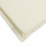vidaXL Pernă de șezlong, crem, 200x60x3 cm, textil oxford vidaXL Pernă de șezlong, crem, 200x60x3 cm, textil oxford
