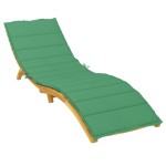 vidaXL Pernă de șezlong, verde, 200x60x3 cm, textil oxford vidaXL Pernă de șezlong, verde, 200x60x3 cm, textil oxford