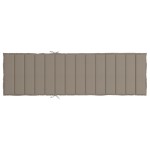 vidaXL Pernă de șezlong, gri taupe, 200x60x3 cm, textil oxford vidaXL Pernă de șezlong, gri taupe, 200x60x3 cm, textil oxford