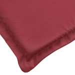 vidaXL Pernă de șezlong, roșu vin, 200x60x3 cm, textil oxford vidaXL Pernă de șezlong, roșu vin, 200x60x3 cm, textil oxford