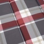 vidaXL Pernă de șezlong, roșu carouri, 200x60x3 cm, textil oxford vidaXL Pernă de șezlong, roșu carouri, 200x60x3 cm, textil oxford