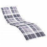 vidaXL Pernă de șezlong, roșu carouri, 200x60x3 cm, textil oxford vidaXL Pernă de șezlong, roșu carouri, 200x60x3 cm, textil oxford