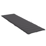 vidaXL Pernă de șezlong, antracit, 200x70x3 cm, textil oxford vidaXL Pernă de șezlong, antracit, 200x70x3 cm, textil oxford