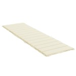 vidaXL Pernă de șezlong, crem, 200x70x3 cm, textil oxford vidaXL Pernă de șezlong, crem, 200x70x3 cm, textil oxford