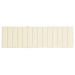 vidaXL Pernă de șezlong, crem, 200x70x3 cm, textil oxford vidaXL Pernă de șezlong, crem, 200x70x3 cm, textil oxford