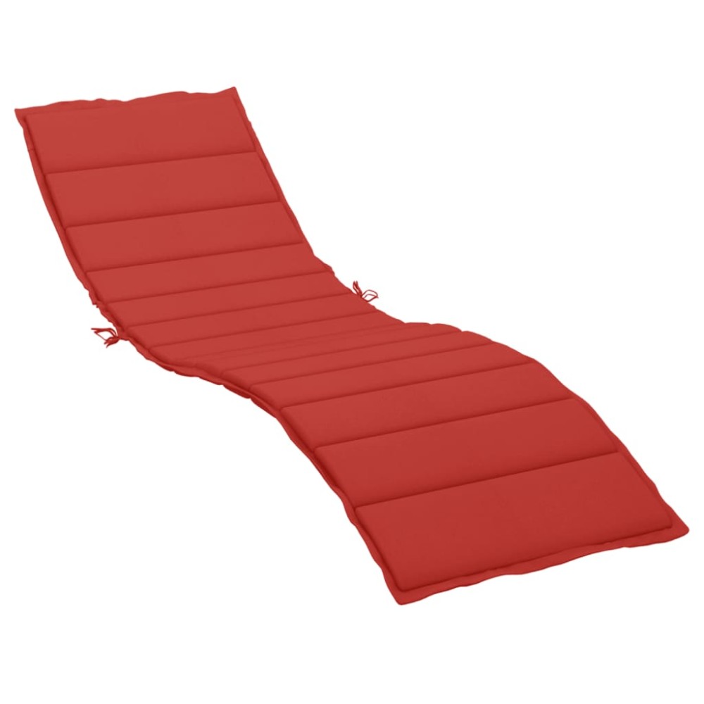 vidaXL Pernă de șezlong, roșu, 200x70x3 cm, textil oxford