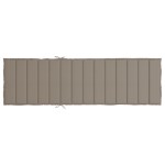 vidaXL Pernă de șezlong, gri taupe, 200x70x3 cm, textil oxford vidaXL Pernă de șezlong, gri taupe, 200x70x3 cm, textil oxford