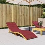 vidaXL Pernă de șezlong, roșu vin, 200x70x3 cm, textil oxford vidaXL Pernă de șezlong, roșu vin, 200x70x3 cm, textil oxford