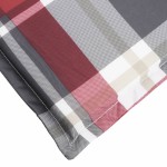 vidaXL Pernă de șezlong, roșu carouri, 200x70x3 cm, textil oxford vidaXL Pernă de șezlong, roșu carouri, 200x70x3 cm, textil oxford