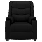 vidaXL Fotoliu de masaj electric, negru, piele ecologică vidaXL Fotoliu de masaj electric, negru, piele ecologică
