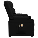 vidaXL Fotoliu de masaj electric, negru, piele ecologică vidaXL Fotoliu de masaj electric, negru, piele ecologică