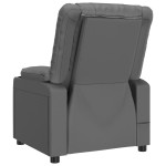 vidaXL Fotoliu de masaj electric, gri, piele ecologică vidaXL Fotoliu de masaj electric, gri, piele ecologică