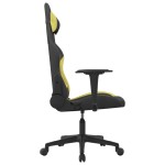 vidaXL Scaun de jocuri, negru și verde deschis, textil vidaXL Scaun de jocuri, negru și verde deschis, textil
