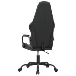 vidaXL Scaun de jocuri, negru și gri, piele ecologică vidaXL Scaun de jocuri, negru și gri, piele ecologică