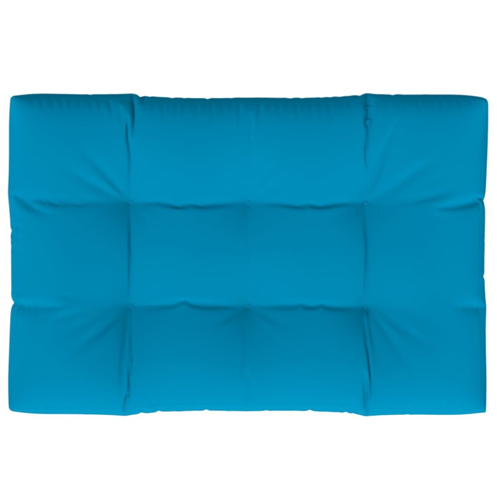 vidaXL Pernă pentru paleți, albastru, 120x80x12 cm, material textil