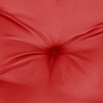 vidaXL Pernă pentru paleți, roșu, 120x80x12 cm, material textil