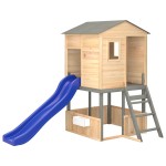 vidaXL Set de joacă pentru exterior, lemn masiv de brad vidaXL Set de joacă pentru exterior, lemn masiv de brad