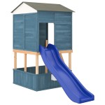 vidaXL Set de joacă pentru exterior, lemn masiv de brad vidaXL Set de joacă pentru exterior, lemn masiv de brad