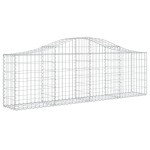 vidaXL Coșuri gabion arcuite 20 buc, 200x30x60/80 cm, fier galvanizat vidaXL Coșuri gabion arcuite 20 buc, 200x30x60/80 cm, fier galvanizat
