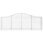 vidaXL Coșuri gabion arcuite 20 buc, 200x30x60/80 cm, fier galvanizat vidaXL Coșuri gabion arcuite 20 buc, 200x30x60/80 cm, fier galvanizat