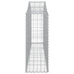 vidaXL Coșuri gabion arcuite 20 buc, 200x30x80/100 cm, fier galvanizat vidaXL Coșuri gabion arcuite 20 buc, 200x30x80/100 cm, fier galvanizat