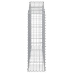vidaXL Coșuri gabion arcuite 12 buc, 200x30x100/120 cm fier galvanizat vidaXL Coșuri gabion arcuite 12 buc, 200x30x100/120 cm fier galvanizat